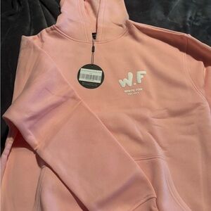 NEW White Fox Boutique The New Standard Oversized Hoodie Pink Size S/M
